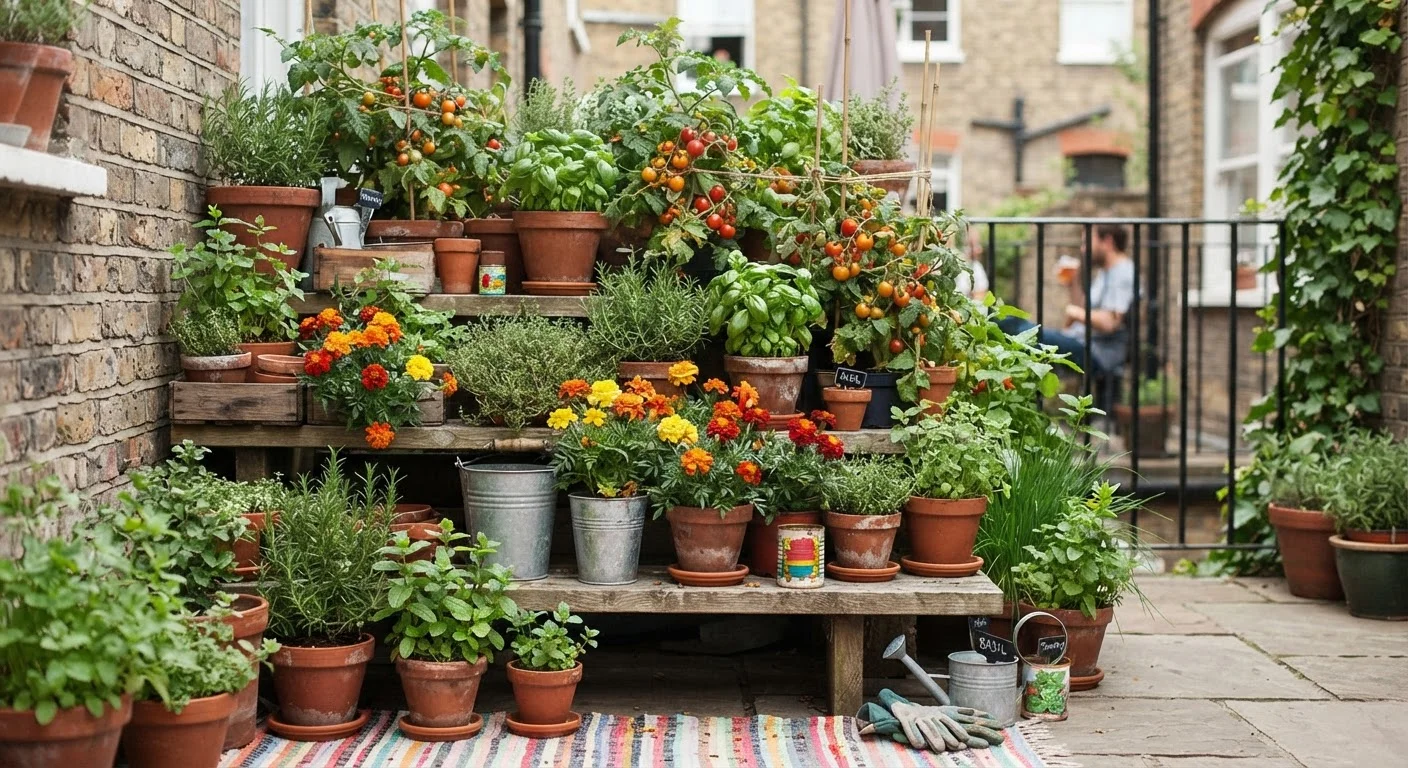 Container Gardening for Small Yards and Tight Spaces