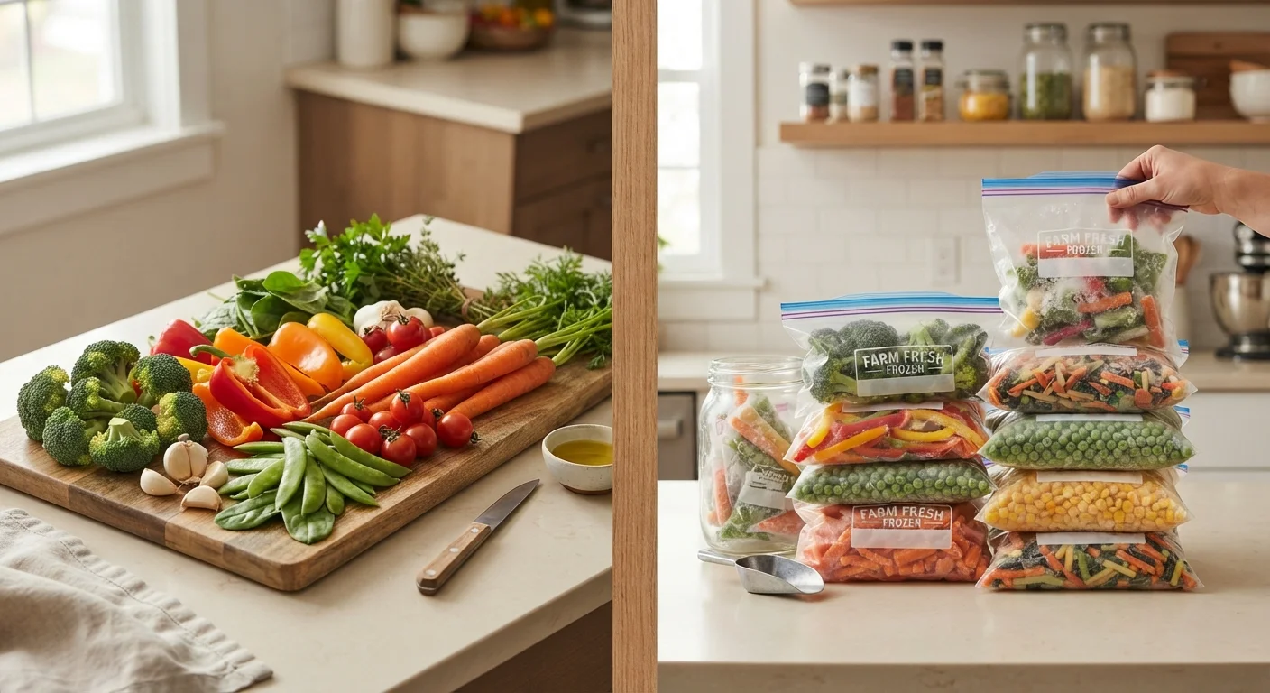 Fresh vs. Frozen Produce: What Families Should Know Before They Shop
