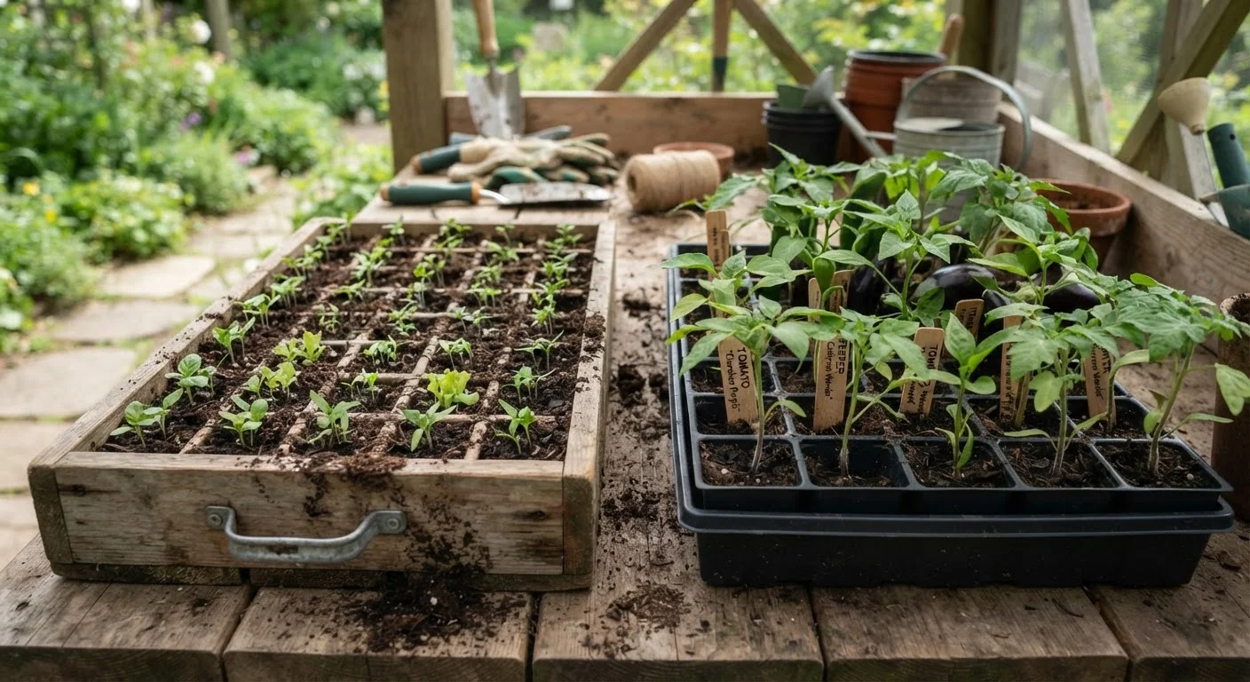 Seed Starting vs. Buying Transplants for the Family Garden