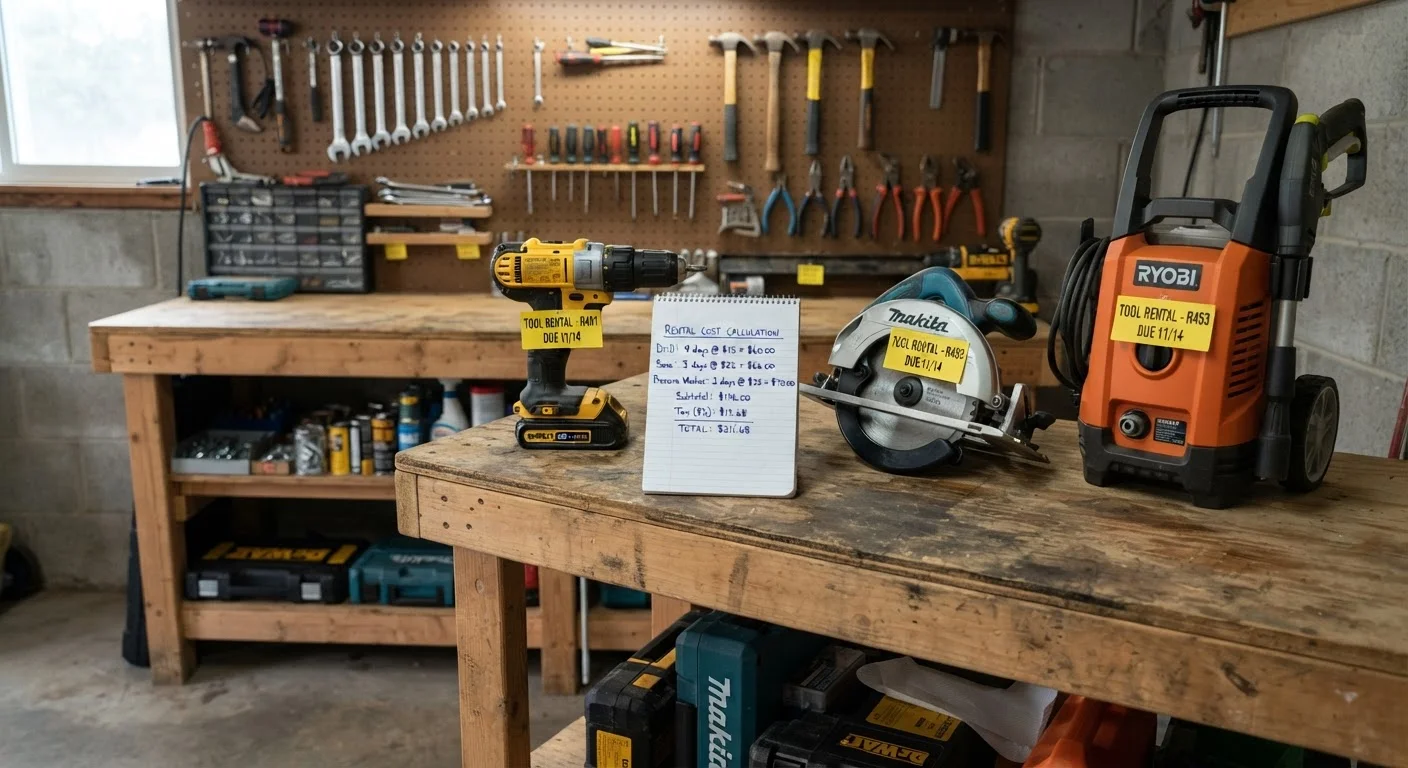 The Real Math Behind Renting Tools Instead of Buying Them